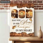 God Has You In His Arms Wall Art