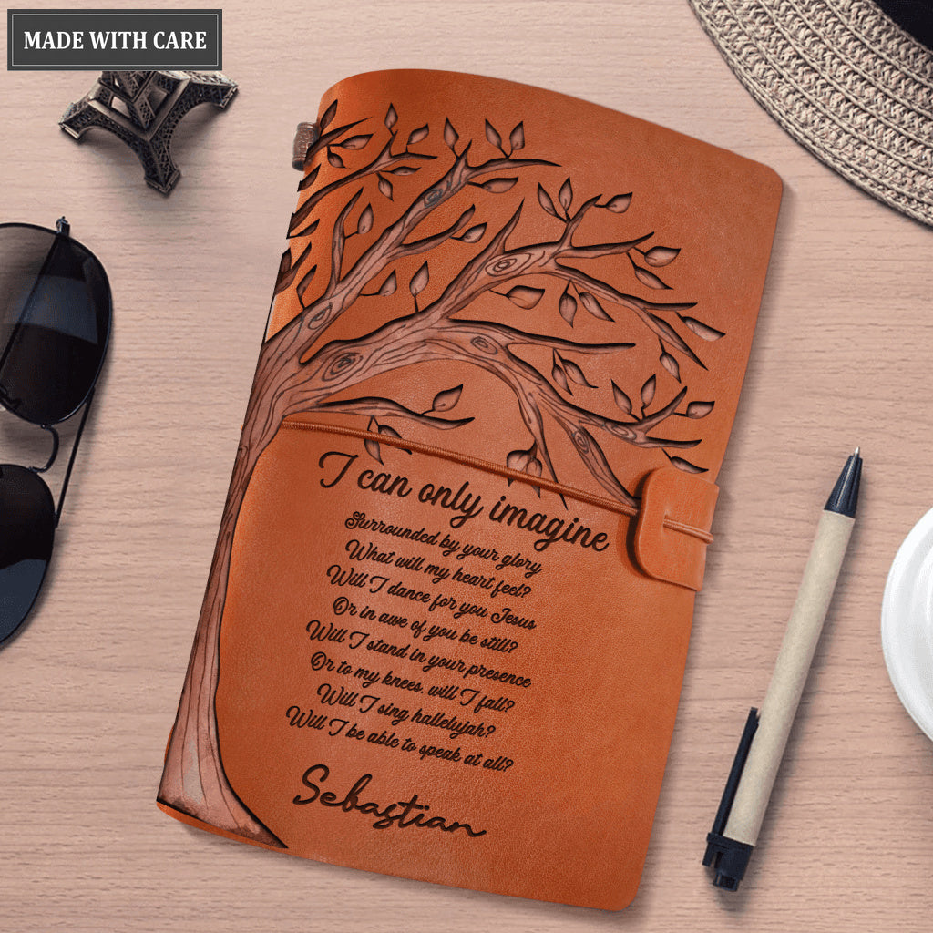 Surrounded By The Glory Personalized Vintage Journal