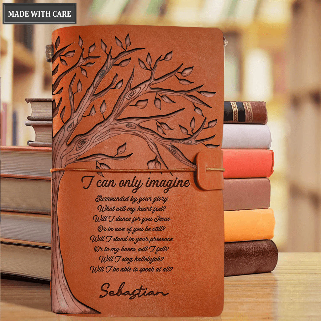 Surrounded By The Glory Personalized Vintage Journal