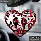 Wedding Anniversary Personalized Couple Ornament