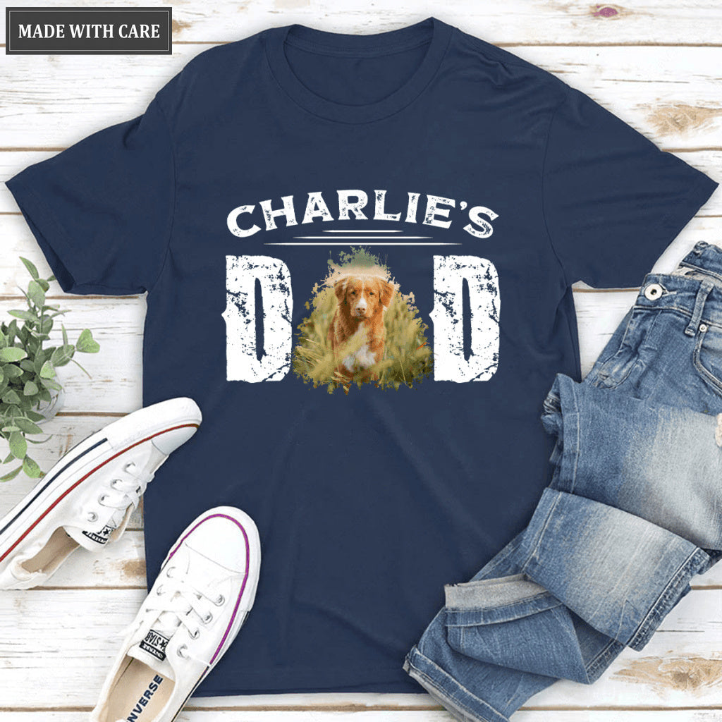Dog Dad/Mom Basic Personalized Custom Tshirt