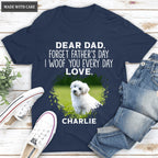 I Woof You Personalized Custom Unisex T-Shirt