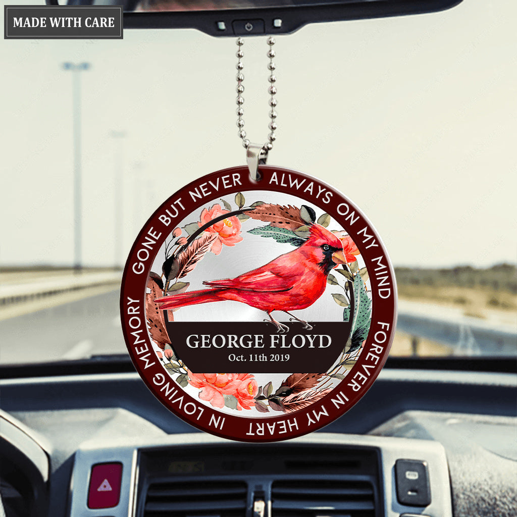Personalized Always On My Mind Cardinal Ornament