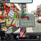 Santa's Mailbox God Says you Are Ornament