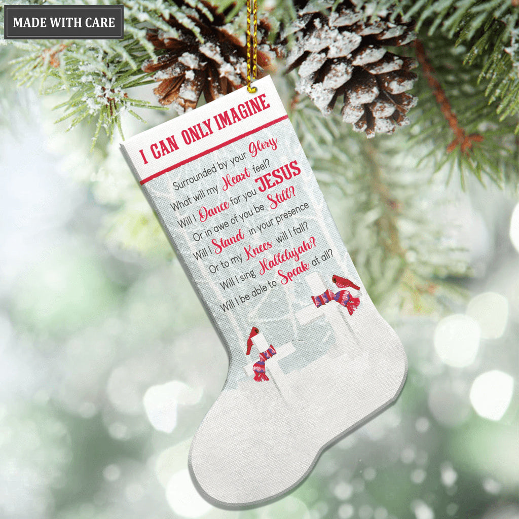WInter Socks By Glory Ornament