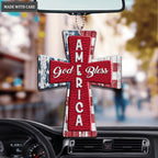America God Bless Ornament
