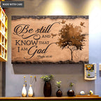 Be Still And Know That I Am God Wall Art