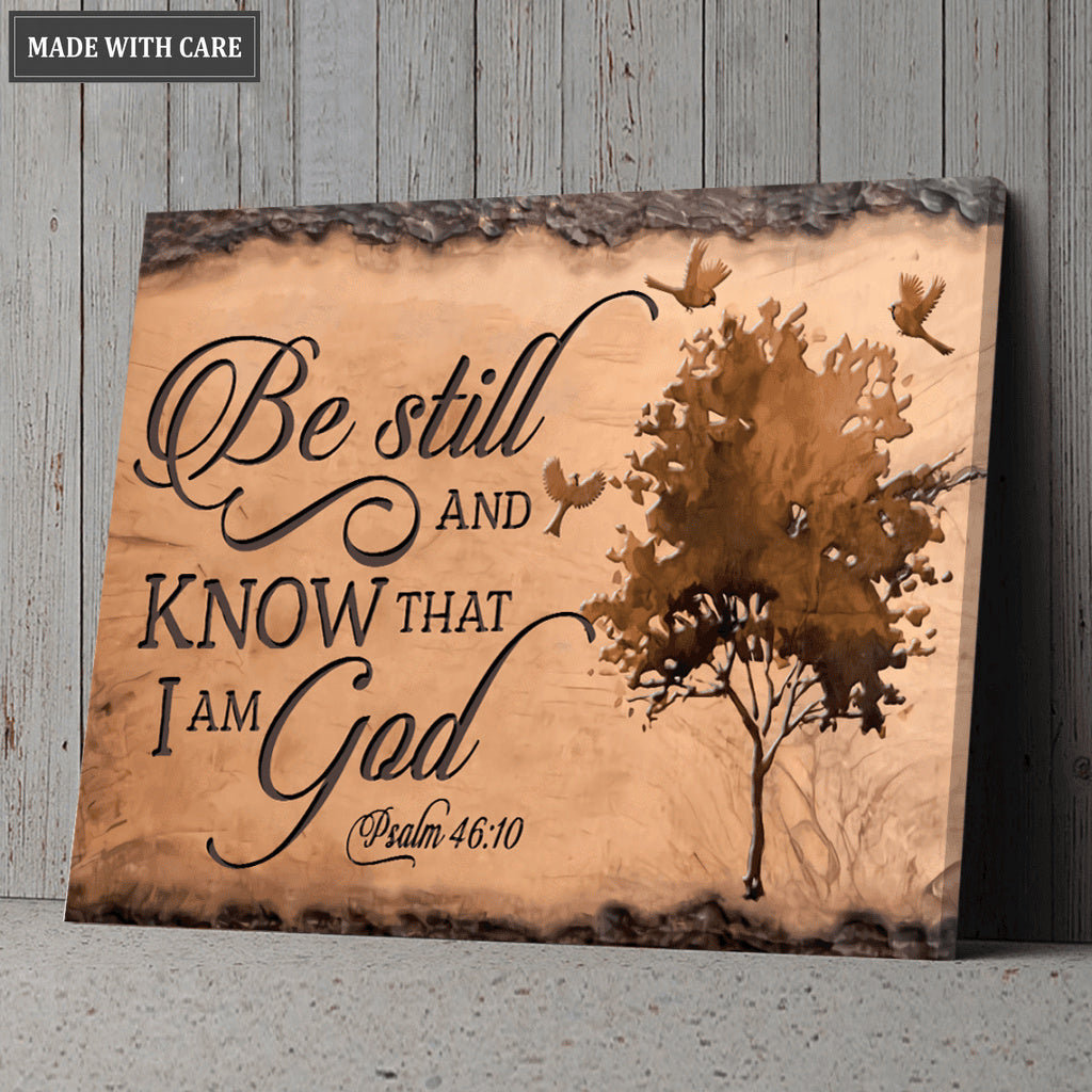Be Still And Know That I Am God Wall Art