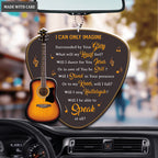Guitar Pick Surrounded By The Glory Ornament