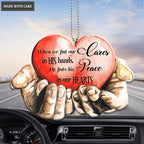 Heart In Hands Peace And Cares Ornament