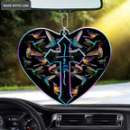 Hummingbird Heart Faith Ornament