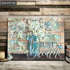 Just Breathe Blossoms Wall Art