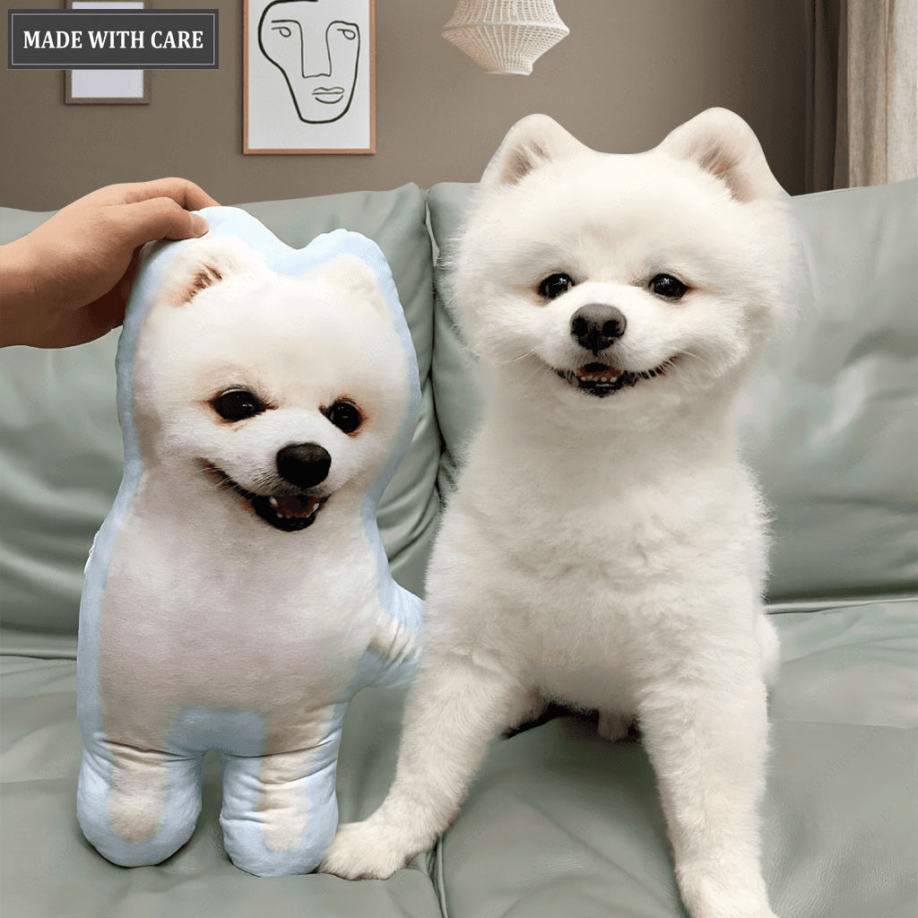 3D Custom Shaped Pet Pillow Pet Memorial Gift - Personalized Pillow