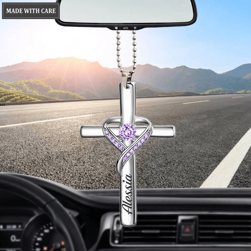 Personalized Jewelry Cross Ornament