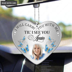Personalized I Carry You With Me Ornament