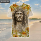 Jesus Christ Sunflower Trust In God Hoodie