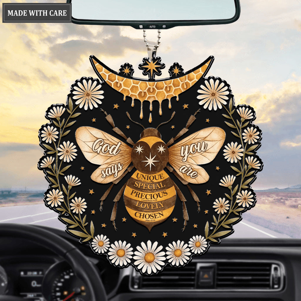 Honey Bee God Says You Are Ornament