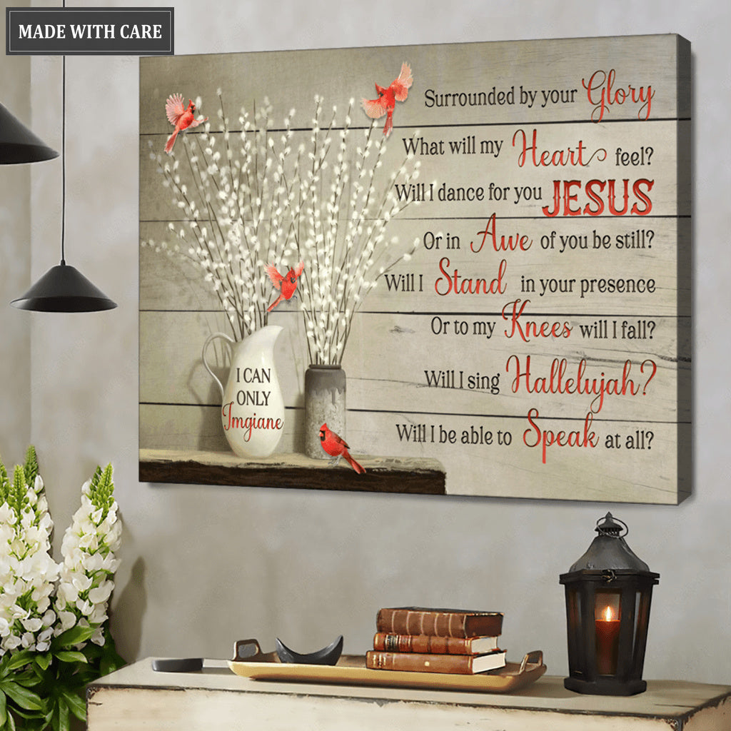 Beautiful Willow Flower Surrounded By The Glory Wall Art
