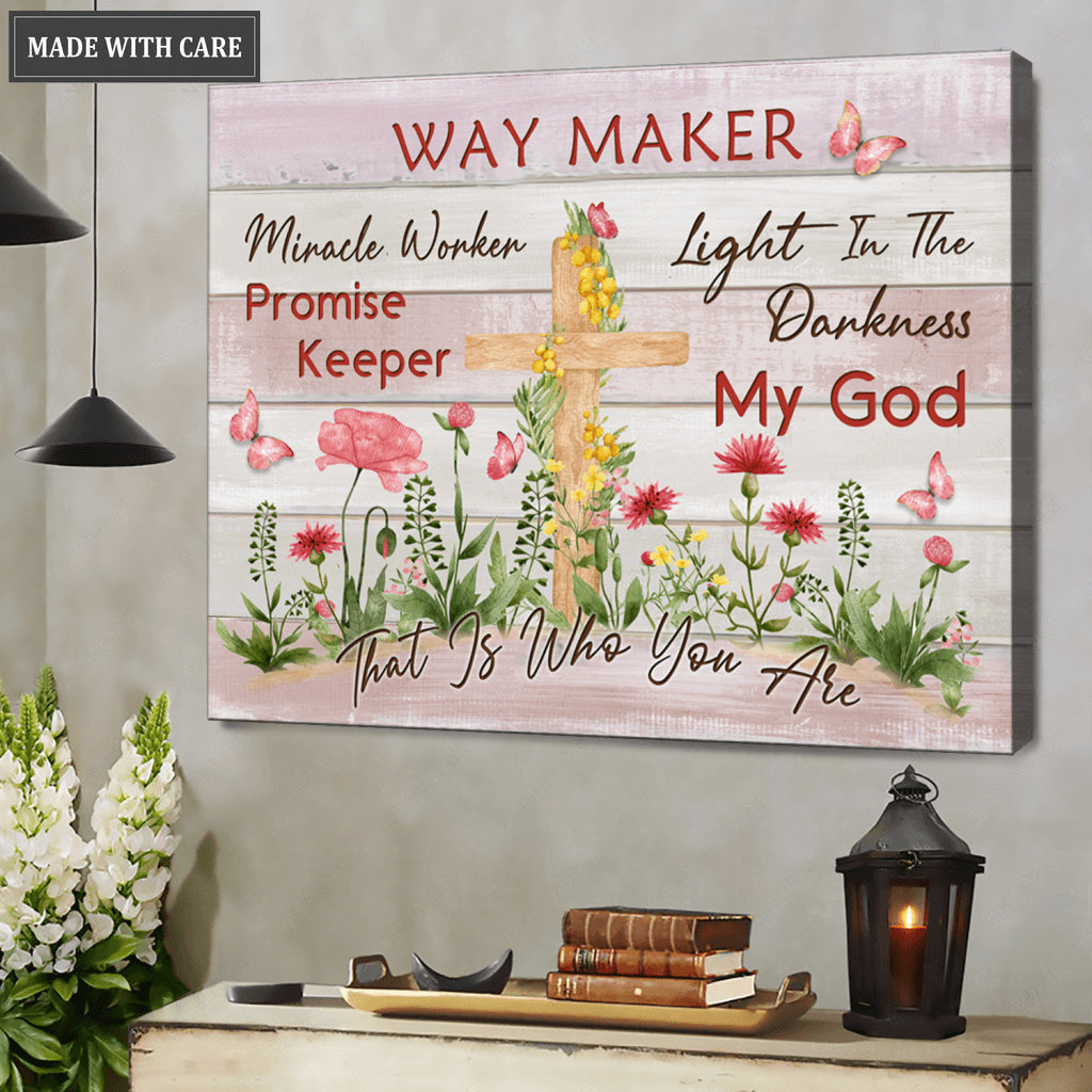 Cross Garden Waymaker Wall Art