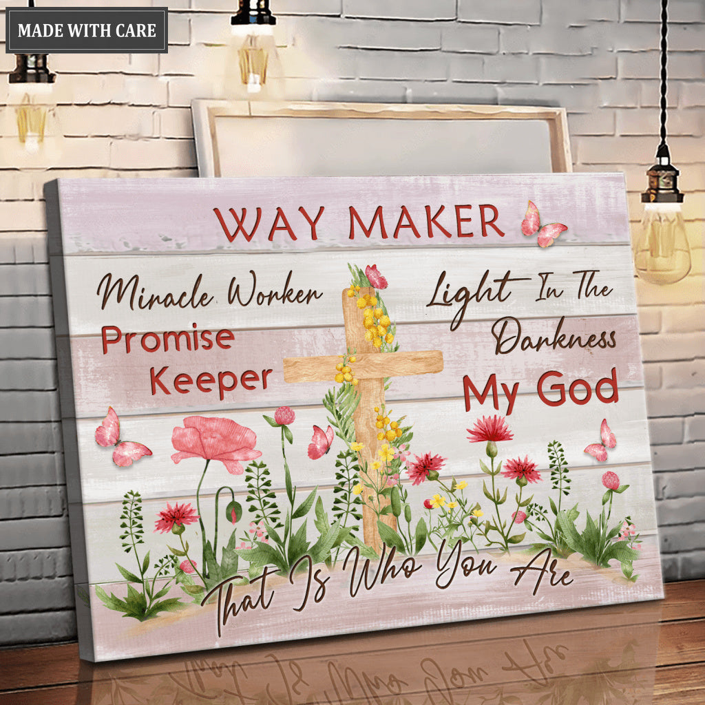 Cross Garden Waymaker Wall Art