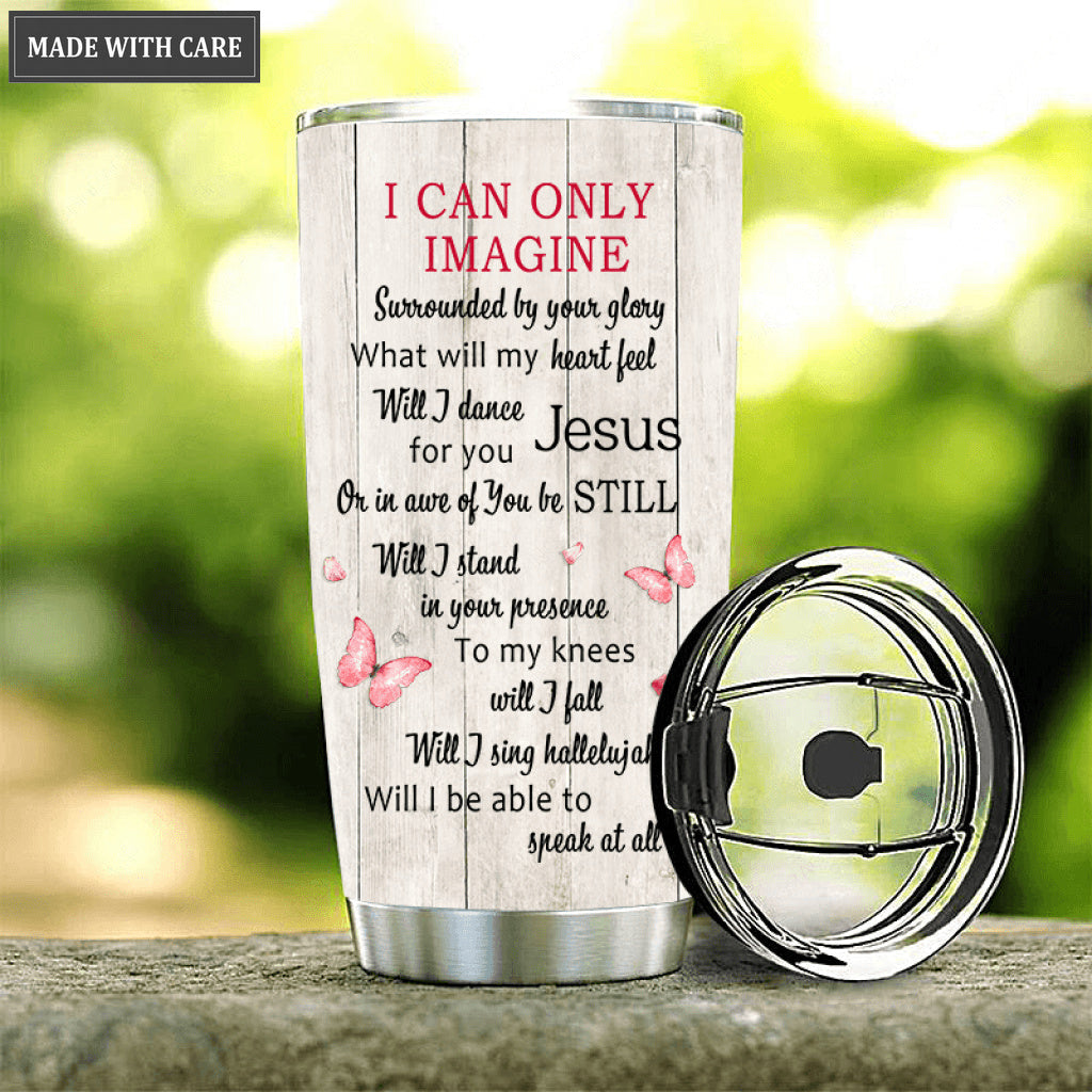 Violin Surrounded By Glory Personalized Tumbler