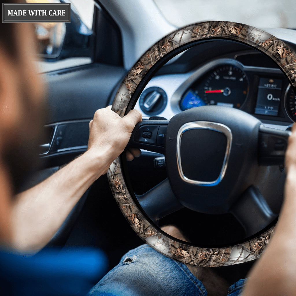 Camo Hunting Steering Wheel Cover Car Accessories