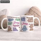 Christian Affirmations Mug - Personalized Custom Mug