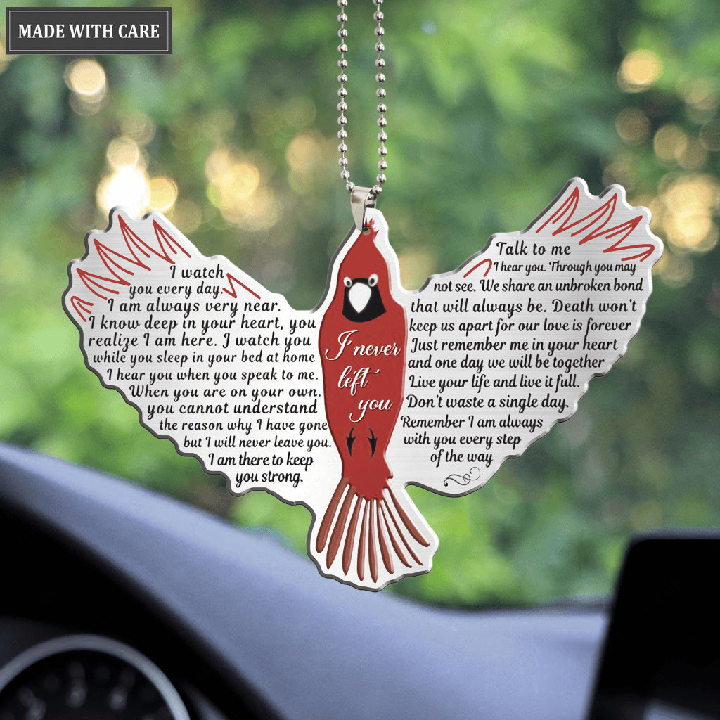 Cardinal I Never Left You Ornament