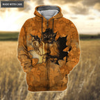 Autumn Maple Fall For Jesus He Never Leaves Hoodie