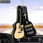 Guitar Bag In Jesus Name I Play Ornament