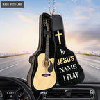 Guitar Bag In Jesus Name I Play Ornament