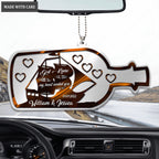 Personalized Bottle Of Love God Knew Ornament