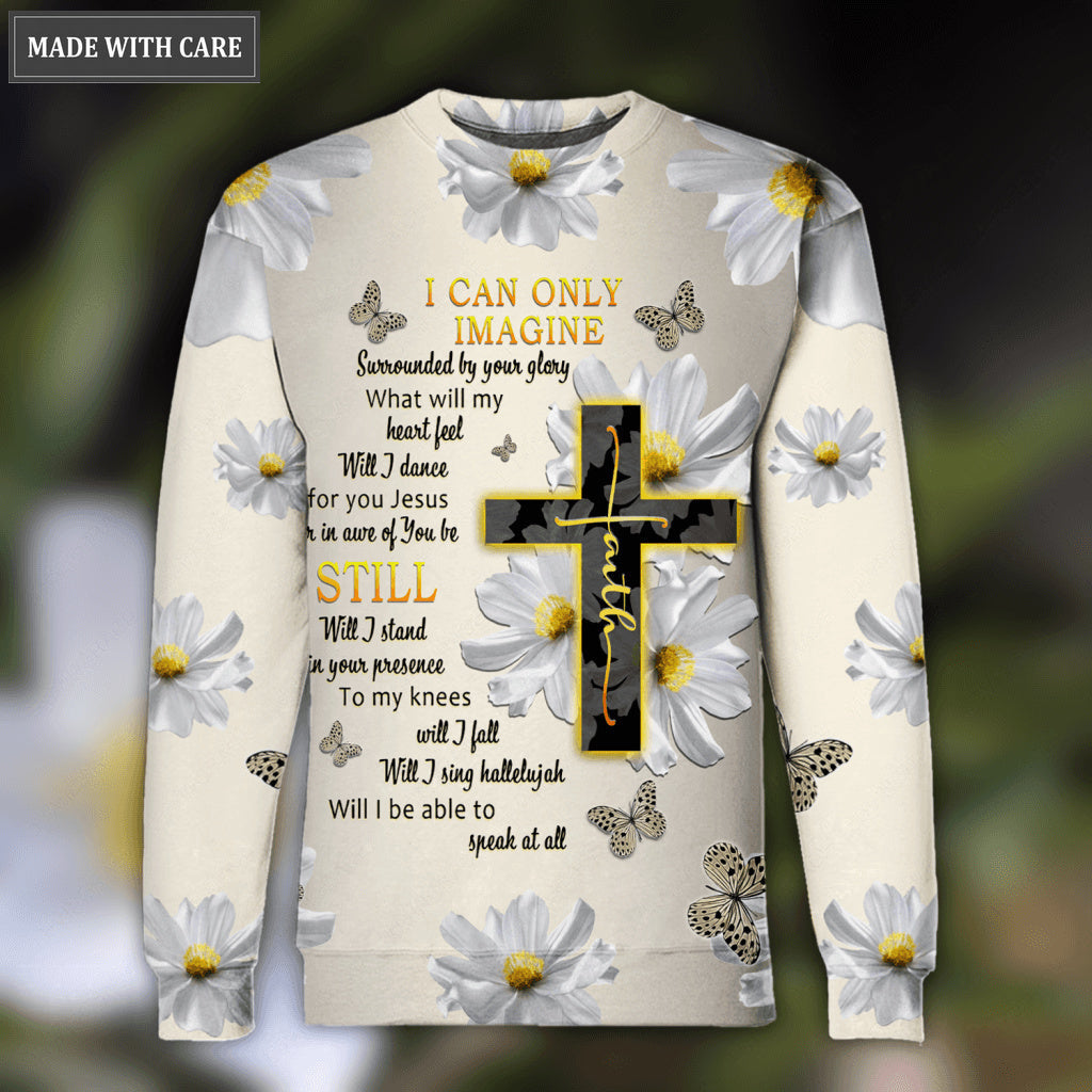 Daisy And Butterfly Surrounded By The Glory Hoodie