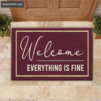 Personalized Welcome Doormat