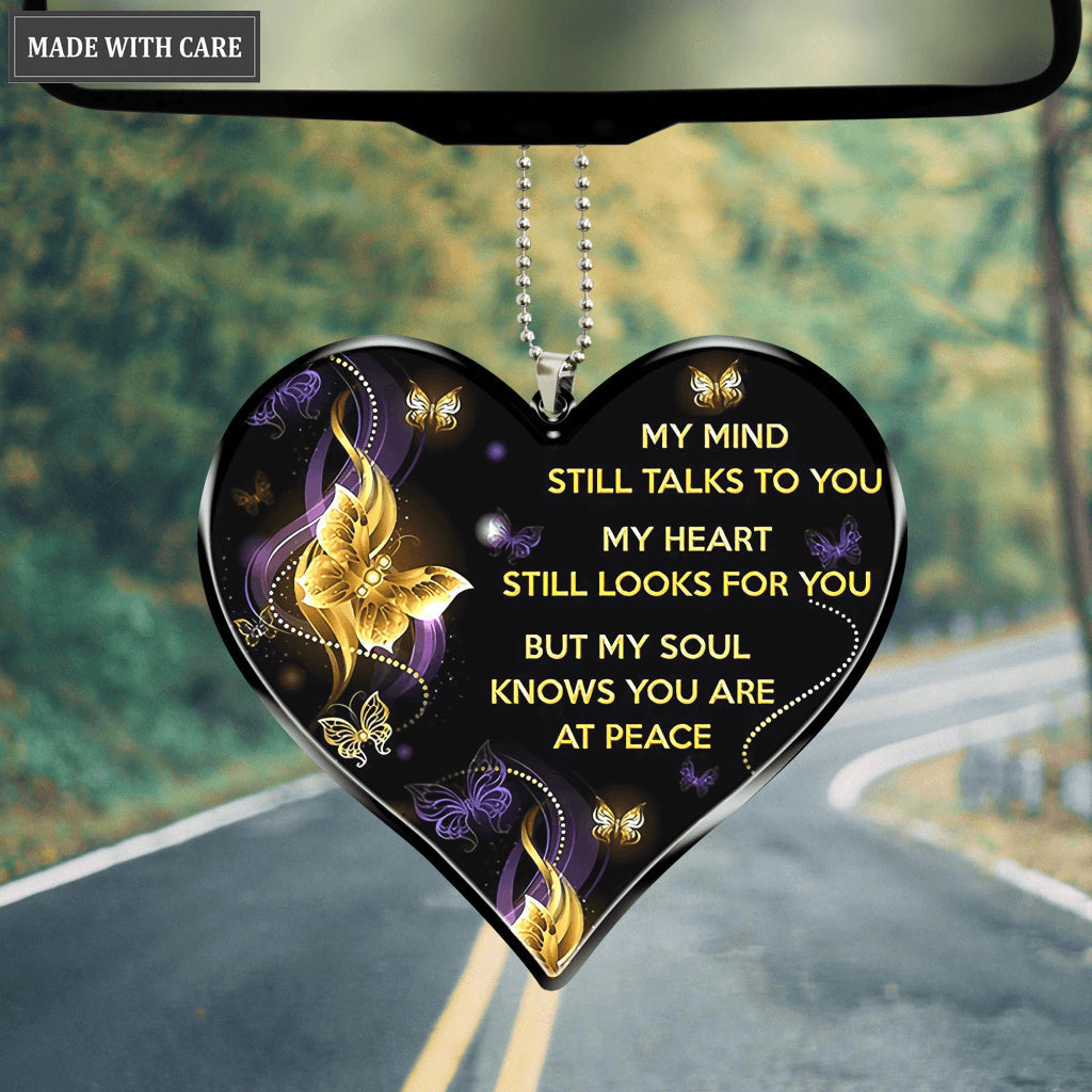My Mind Heart Ornament