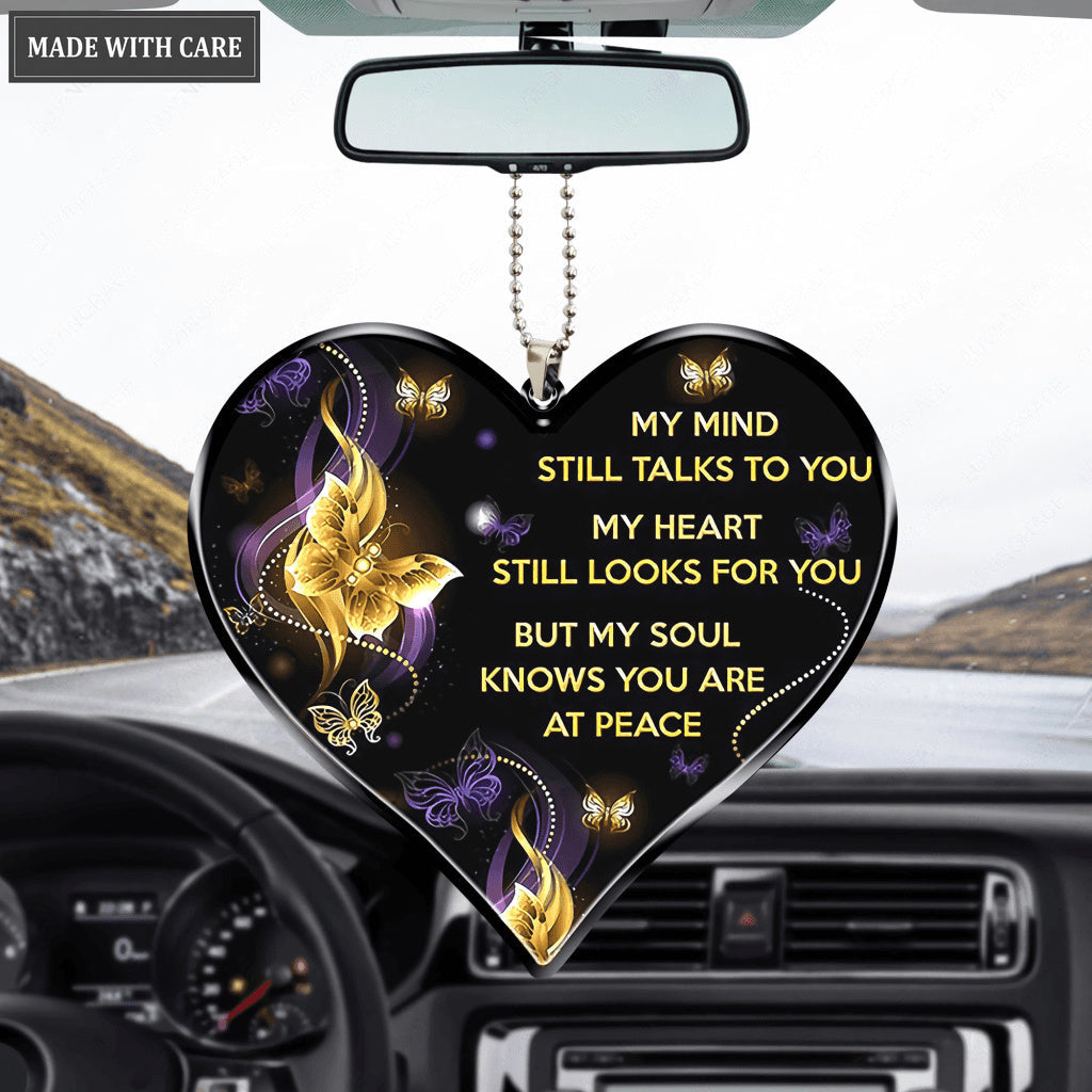 My Mind Heart Ornament
