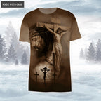 Jesus Cross Prayer Hand Let Your Faith Be Bigger Than Your Fear Hoodie
