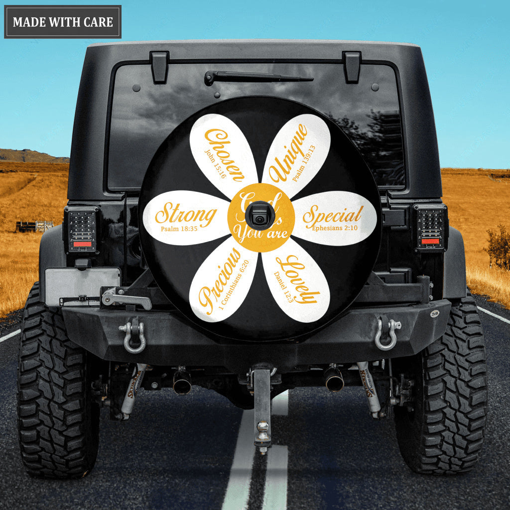God Says You Are Tire Cover Car Accessories