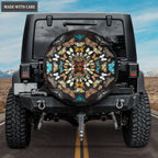 Mandala Butterfly Tire Cover Car Accessories