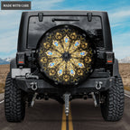 Peacock Black Moon Tire Cover Car Accessories