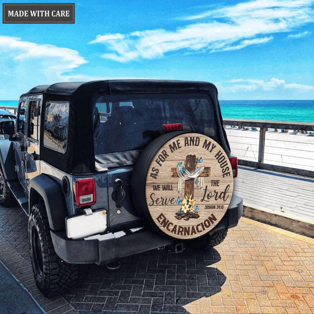 Personalized As For Our House Tire Cover Car Accessories Custom Tire