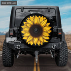 Sunflower Personalized Tire Cover