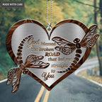 Printfamily M48 Dragonfly Couple God Blessed Personalized Ornament