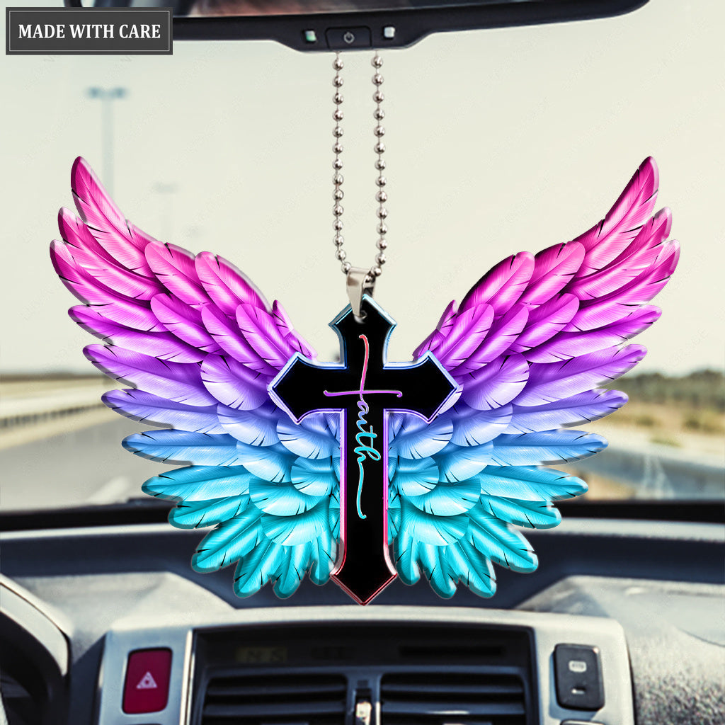 Faith Angel Wing Ornament