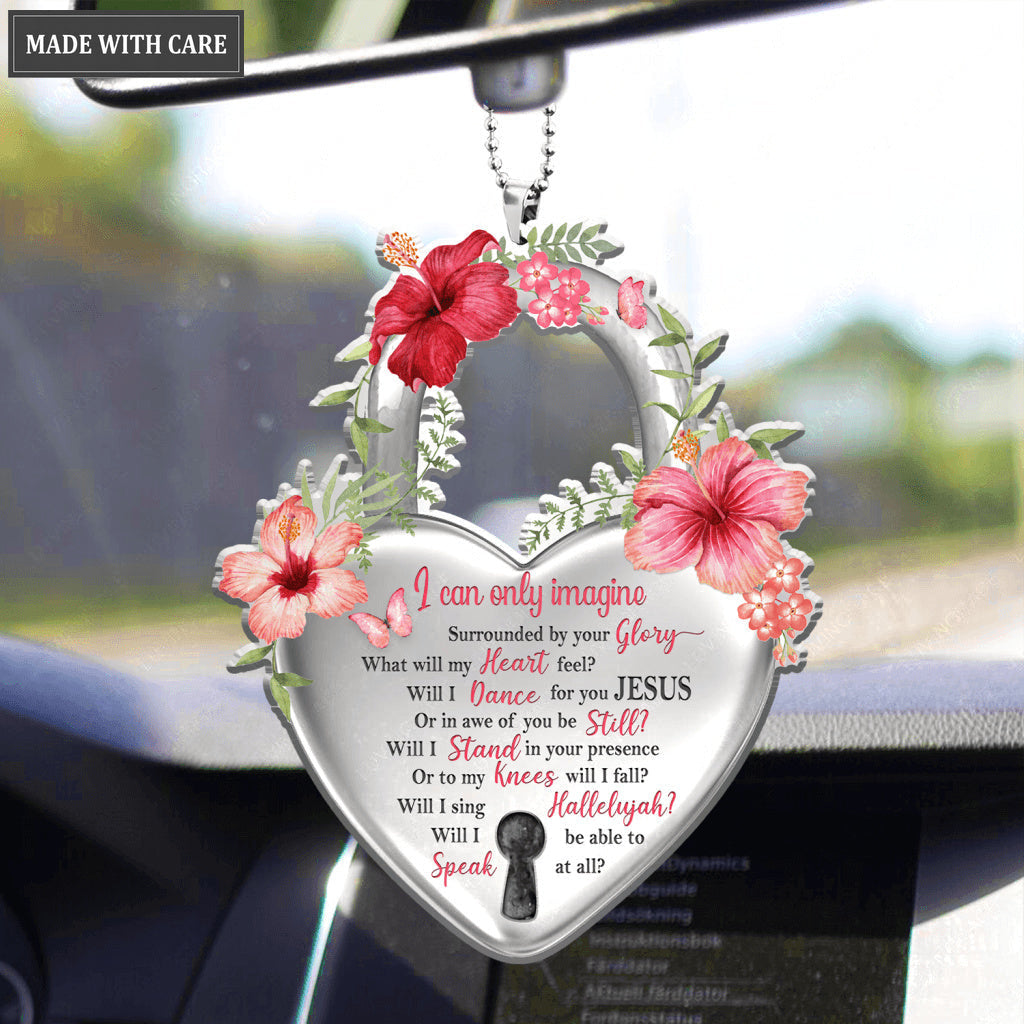 Floral Lock By Glory Ornament
