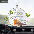 My Mind Robin Ornament