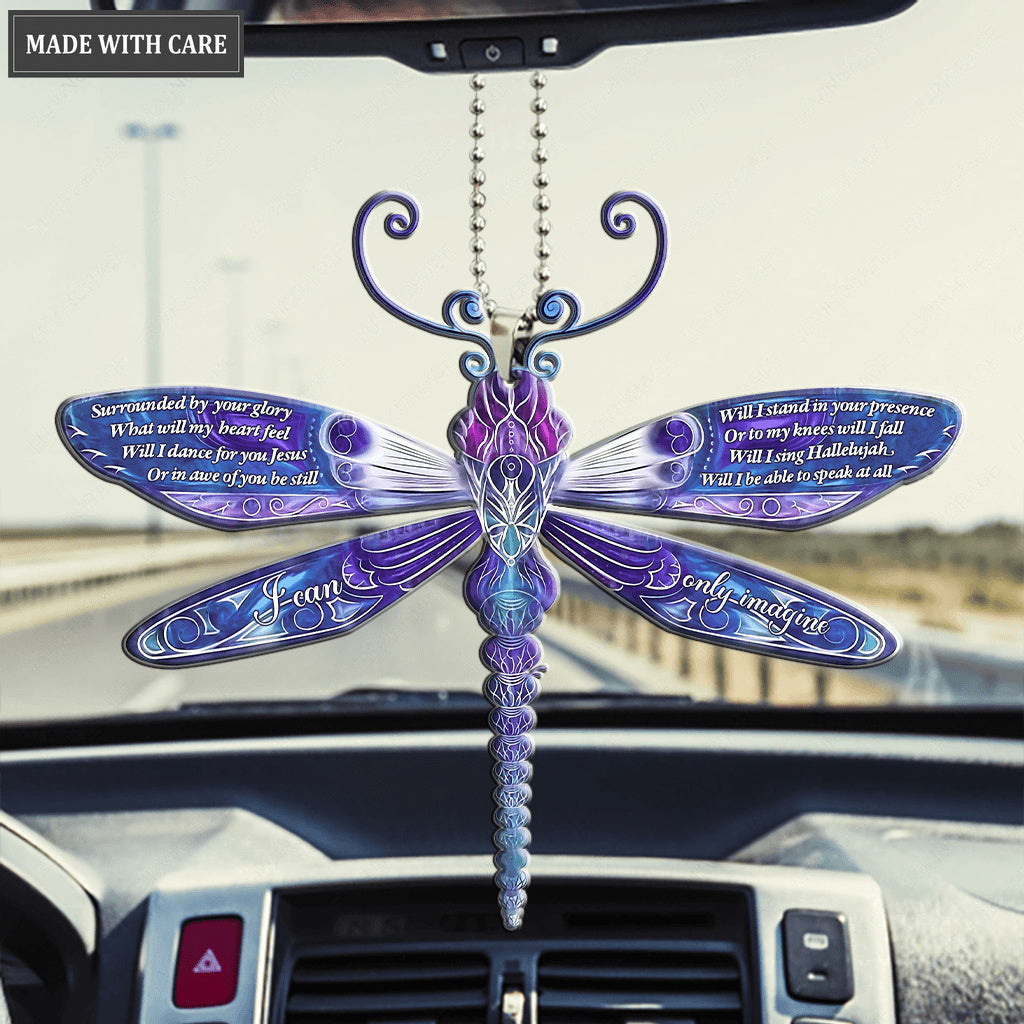 Surrounded By The Glory Dragonfly Ornament
