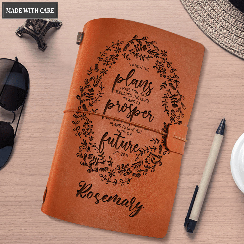 Declares The Lord Personalized Vintage Journal