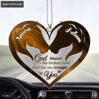 Printfamily M60 Horse Couple God Blessed Personalized Ornament