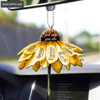 Yellow Flower You Are Strong Ornament
